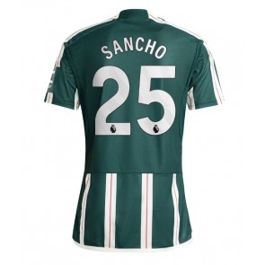 Manchester United Jadon Sancho #25 Gostujuci Dres 2023-24 Kratak Rukavima